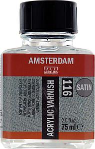 AMSTERDAM ACRYLVERNIS ZIJDEGLANS - 75ML