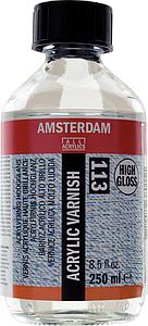 AMSTERDAM ACRYLVERNIS HOOGGLANS - FLACON 250ML