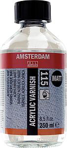 AMSTERDAM ACRYLVERNIS MAT - FLACON 250ML 