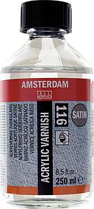 AMSTERDAM ACRYLVERNIS ZIJDEGLANS - FLACON 250ML