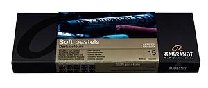 SOFTPASTELS - DONKERE KLEUREN SET - 15ST