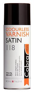 VERNIS SATIJN REUKLOOS SPUITBUS 400ML