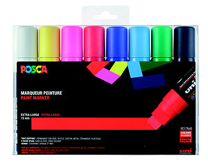 POSCA SET PC17K - EXTRA LARGE 8ST. 