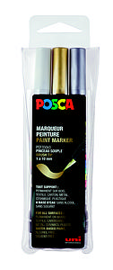 POSCA SET PCF350 GSW - 3 STUKS