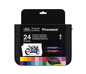 PROMARKER STUDENT DESIGNER SET - 24 KLEUREN + BLENDER