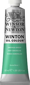 WINTON OIL COLOUR 37ML - 241 EMERALDGROEN