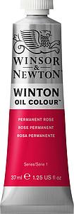 WINTON OIL COLOUR 37ML - 502 PERMANENT ROZE
