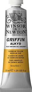 GRIFFIN ALKYD TUBE 37ML - 109 CADMIUMGEEL MIDDEL TINT