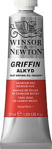 GRIFFIN ALKYD TUBE 37ML - 095 CADMIUMROOD MIDDEL TINT