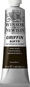 GRIFFIN ALKYD TUBE 37ML - 331 IVOORZWART