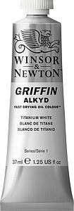 GRIFFIN ALKYD TUBE 37ML - 644 TITAAN WIT