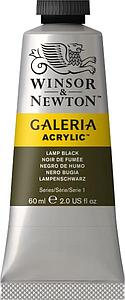 GALERIA ACRYLIC TUBE 60ML - 337 LAMP BLACK