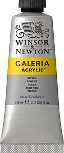 GALERIA ACRYLIC TUBE 60ML - 617 SILVER