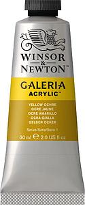 GALERIA ACRYLIC TUBE 60ML - 744 YELLOW OCHRE