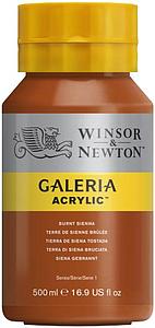 GALERIA ACRYLIC POT 500ML - 74 BURNT SIENNA