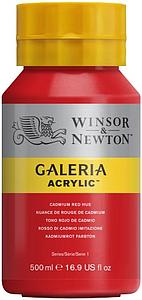 GALERIA ACRYLIC POT 500ML - 95 CADMIUM RED HUE