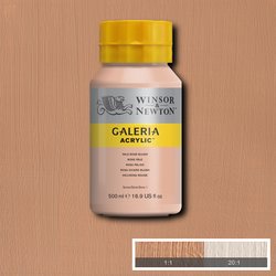 GALERIA ACRYLIC POT 500ML - 257 PALE ROSE BLUSH