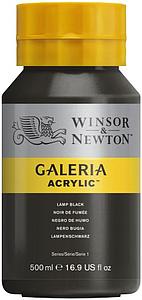 GALERIA ACRYLIC POT 500ML - 337 LAMP BLACK