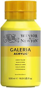 GALERIA ACRYLIC POT 500ML - 346 LEMON YELLOW