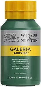 GALERIA ACRYLIC POT 500ML - 482 PERMANENT GREEN DEEP