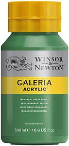 GALERIA ACRYLIC POT 500ML - 484 PERMANENT GREEN MID