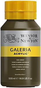 GALERIA ACRYLIC POT 500ML - 554 RAW UMBER