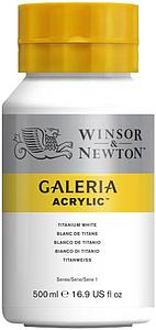 GALERIA ACRYLIC POT 500ML - 644 TITANIUM WHITE