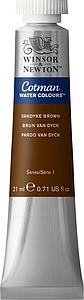 COTMAN WATERVERF TUBE 21ML - 676 VAN DIJCK BRUIN 