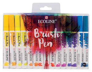 TALENS ECOLINE BRUSHPEN SET - 30 KLEUREN