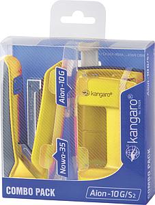 KANGARO COMBO PACK 10G/S2 - NIETER & PERFORATOR - GEEL