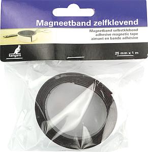 KANGARO ZELFKLEVEND MAGNEETBAND - 25MM x 1M