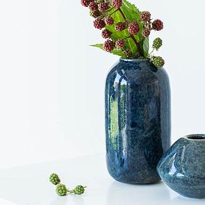 STONEWARE GLAZE 800ML - 9883 BLACK BLUE SPECKLE