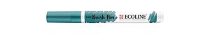 TALENS ECOLINE BRUSHPEN - 640 BLAUWGROEN