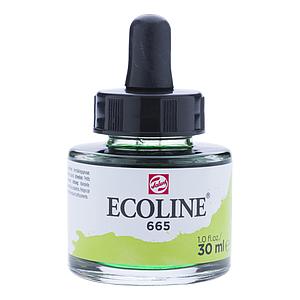 TALENS ECOLINE INKT 30ML - 665 LENTEGROEN