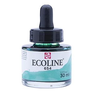 TALENS ECOLINE INKT 30ML - 654 DENNENGROEN