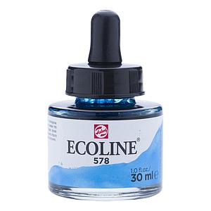 TALENS ECOLINE INKT 30ML - 578 HEMELSBLAUW (CYAAN)