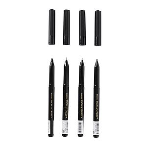 PIGMA SENSEI  MARKER SET - 4ST BLACK