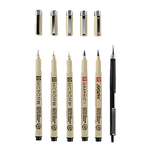 PIGMA MARKER SET MANGA - 6ST