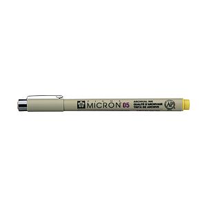 PIGMA MICRON FINELINER - 0.5MM 3 GEEL