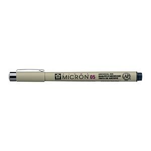 PIGMA MICRON FINELINER - 0.5MM 243 BLAUWZWART