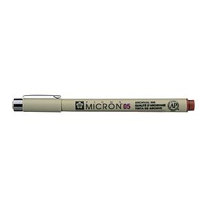 PIGMA MICRON FINELINER - 0.5MM 12 BRUIN