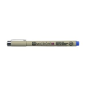 PIGMA MICRON FINELINER - 0.8MM 36 BLAUW