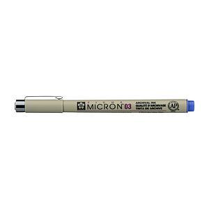 PIGMA MICRON FINELINER - 0.3MM 36 BLAUW