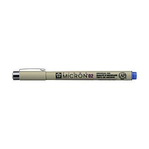 PIGMA MICRON FINELINER - 0.2MM 36 BLAUW