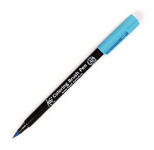 KOI COLORING BRUSH - 137 AQUA BLUE