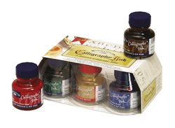 CALLIGRAPHY INK SET 6 FLACONS 30ML