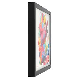 QUADRO HOUT 40x40CM - ZWART 