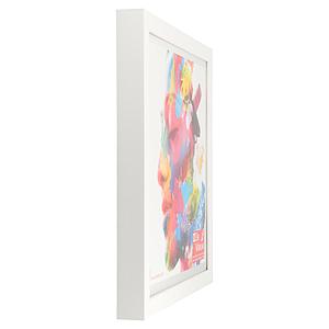 QUADRO HOUT 40x40CM - WIT 