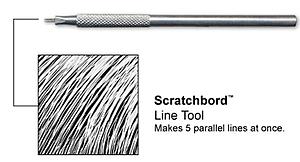 AMP SCRATCHBORD - LINE TOOL