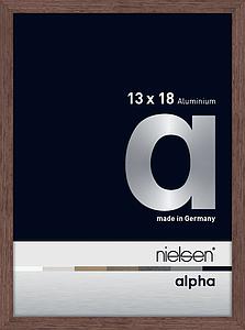 ALU FINEER - 13x18CM - WENGE
